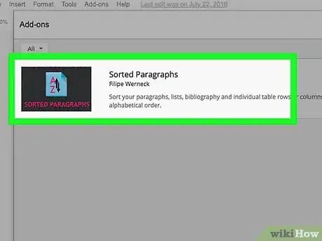 Image titled Alphabetize in Google Docs Step 5