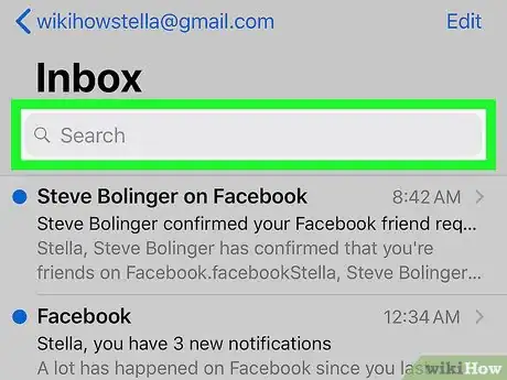 Image titled Search Emails on iPhone Step 3