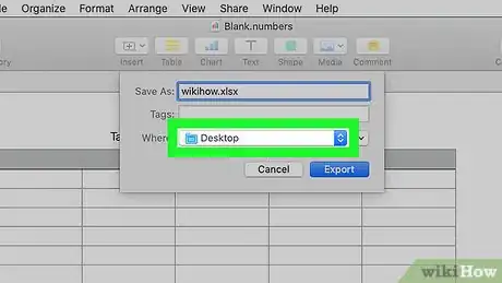 Image titled Convert .Numbers to .Xls Step 14