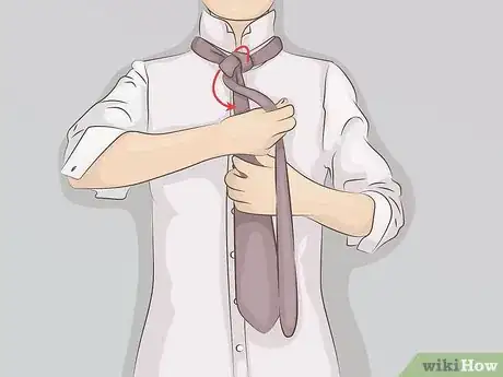 Image titled Tie an Eldredge Knot Step 7