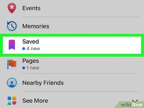Image titled See Saved Posts on Facebook Step 3
