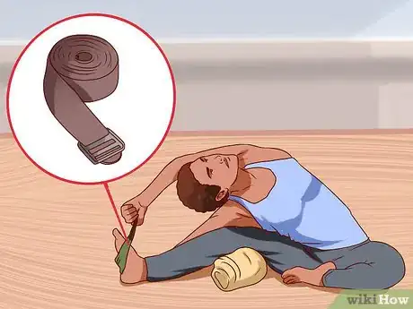 Image titled Do the Revolved Head to Knee Pose in Yoga Step 12