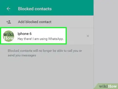 Image titled Unblock Contacts on WhatsApp Step 21