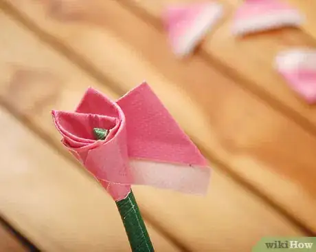 Image titled Make a Duct Tape Rose Tulip Step 8