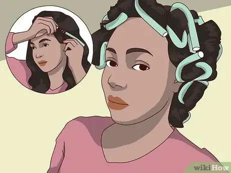 Image titled Curl a Weave with a Flat Iron Step 15