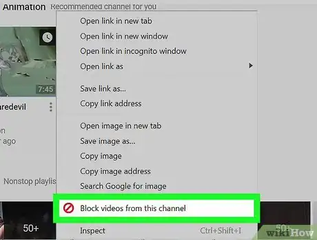 Image titled Block YouTube Channels on PC or Mac Step 9