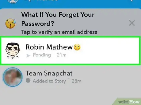 Image titled Become Best Friends on Snapchat Step 17