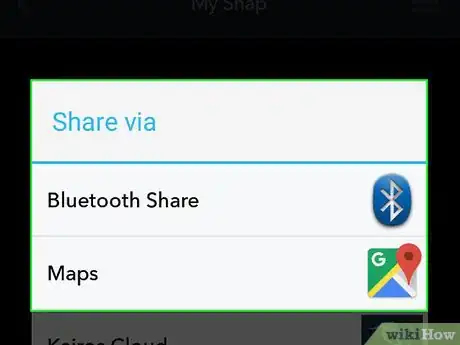 Image titled Share Snaps on Snapchat Step 13