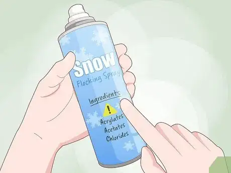 Image titled Choose a Can of Fake Snow Step 2