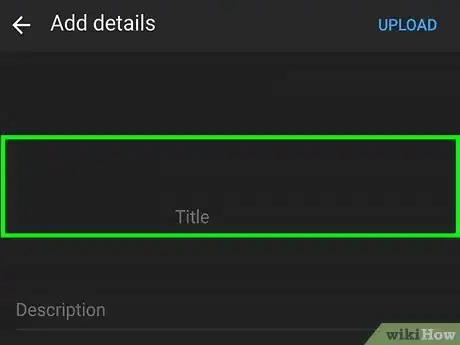 Image titled Upload a Video to YouTube Step 8