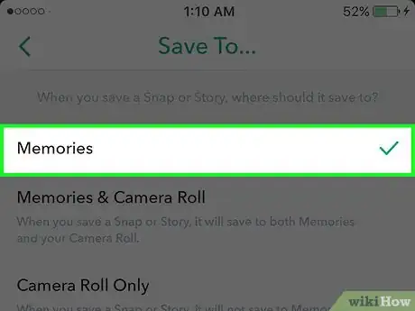 Image titled Prevent Your Phone from Downloading Stories in Snapchat Step 6