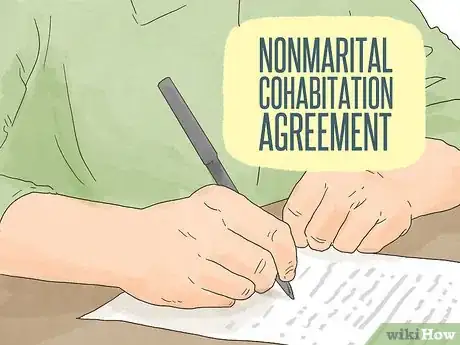 Image titled Draft a Cohabitation Contract Step 1
