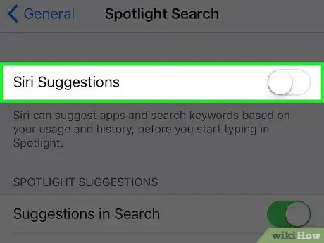 Image titled Turn Off Suggestions when Searching in Spotlight on an iPhone Step 4