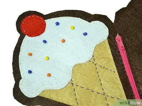 Image titled Make a Felt Ice Cream Purse Step 7