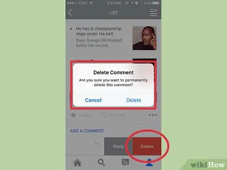 Image titled Use The List App Step 38Bullet2