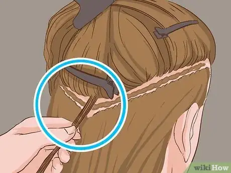 Image titled Add Hair to Braids Step 3