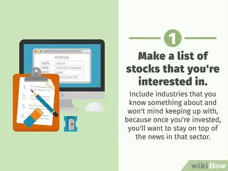 Image titled Purchase Shares for Long Term Step 1