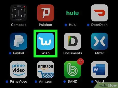 Image titled Delete Search History on the Wish App Step 1