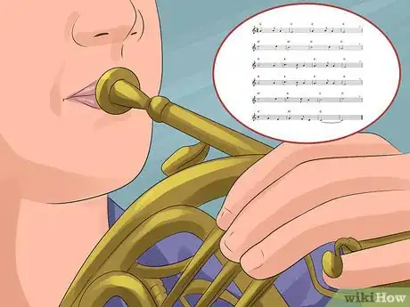 Image titled Play the French Horn Step 10