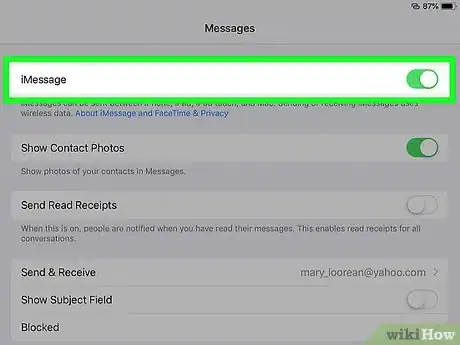 Image titled Text on an iPod Touch Using iMessage Step 4