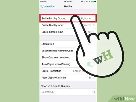 Image titled Change the Braille Display Output on an iPhone Step 6