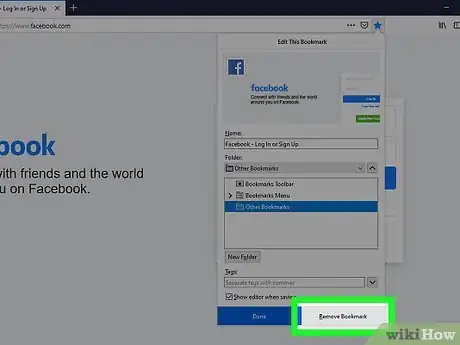 Image titled Delete a Bookmark in Mozilla Firefox Step 4