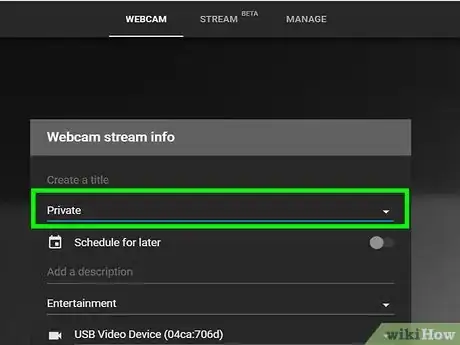 Image titled Make Your Twitch Stream Private on PC or Mac Step 9