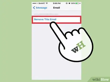 Image titled Remove Your Email from Apple Messages Step 5