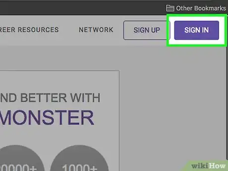 Image titled Post Your Resume on Monster Step 2