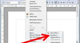 Create an OpenOffice Macro