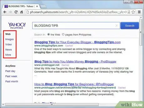Image titled Use the Yahoo Search Engine Step 6