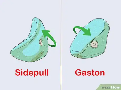 Image titled Learn Rock Climbing Holds Step 3