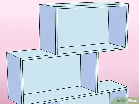 Image titled Decorate Bookshelves Without Books Step 1