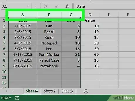 Image titled Merge Cells in Excel Step 2