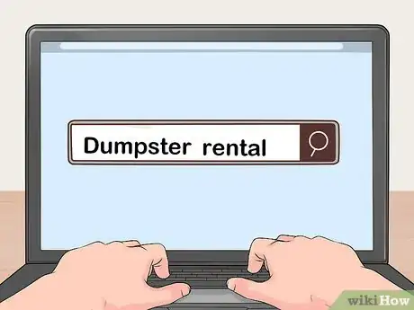 Image titled Order a Dumpster Step 1