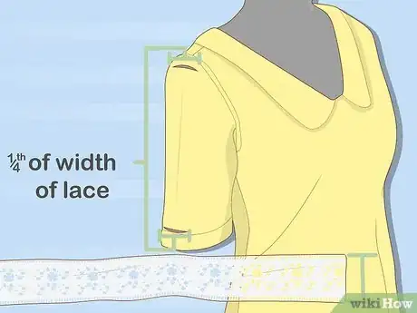 Image titled Refashion Sleeves with Lace Step 9