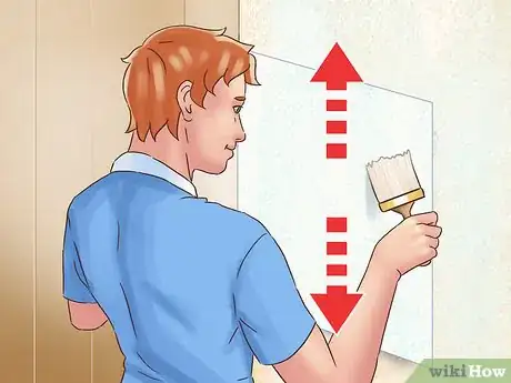 Image titled Tissue Paper a Wall Step 11