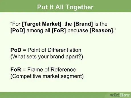 Image titled Write a Positioning Statement Step 7