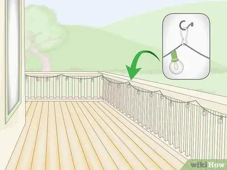 Image titled Hang Outdoor String Lights on a Deck Step 15