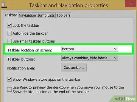 Image titled Move the Taskbar Step 7