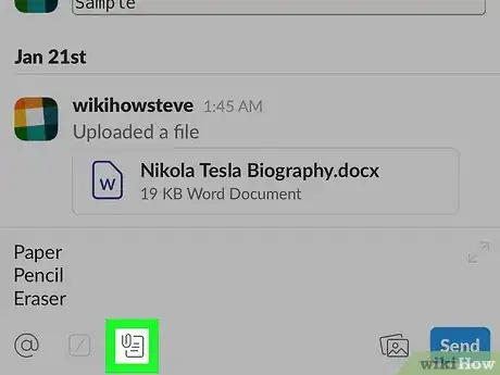 Image titled Upload a File on Slack on iPhone or iPad Step 4