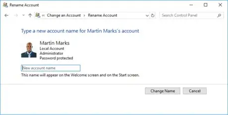 Image titled Enter new account name.png