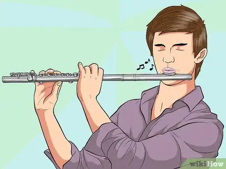 Image titled Play a Flute with Braces Step 7