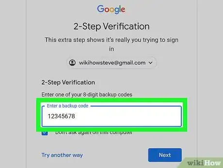 Image titled Restore Google Authenticator Step 10