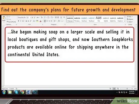 Image titled Write a Company Profile for a Website Step 3