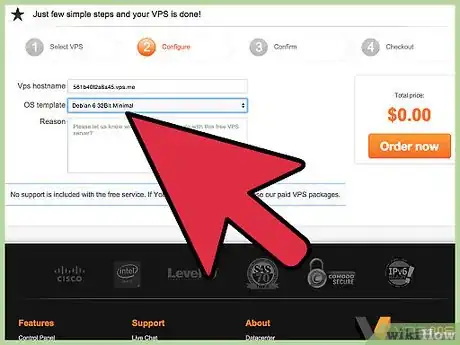 Image titled Get Free Minecraft Server Hosting Using vps.me Step 2