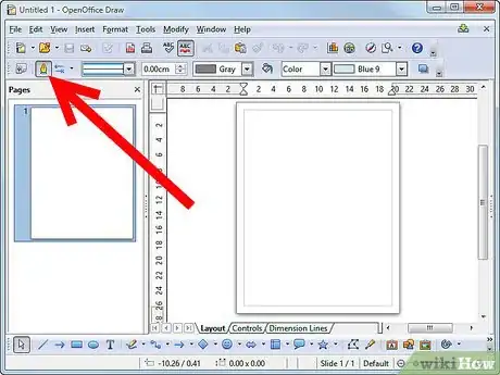 Image titled Draw Lines in Open Office Draw Step 1