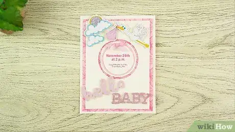 Image titled Make Baby Shower Invitations Step 13