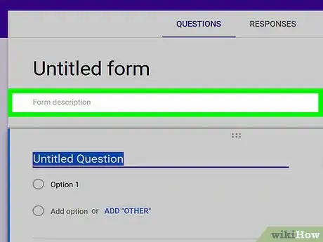 Image titled Create a Google Form on PC or Mac Step 4