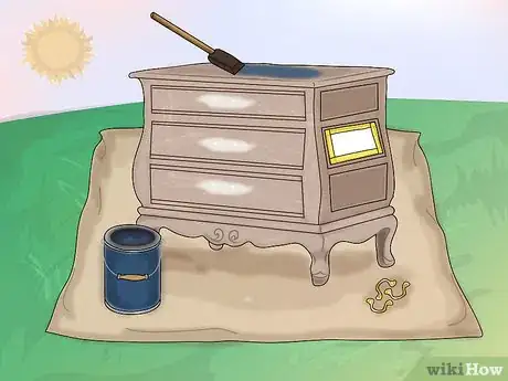 Image titled Create a Sponge Paint Effect on Furniture Step 12